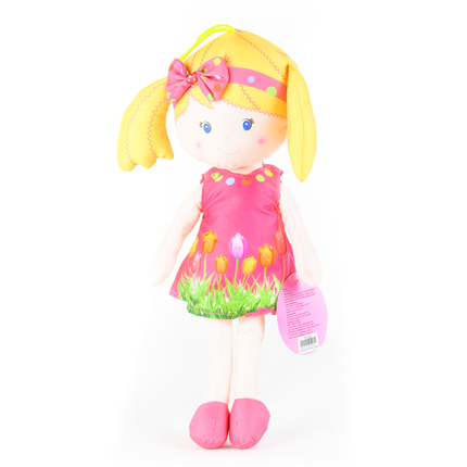 MUÑECA DE TRAPO CREATION AMARILLA