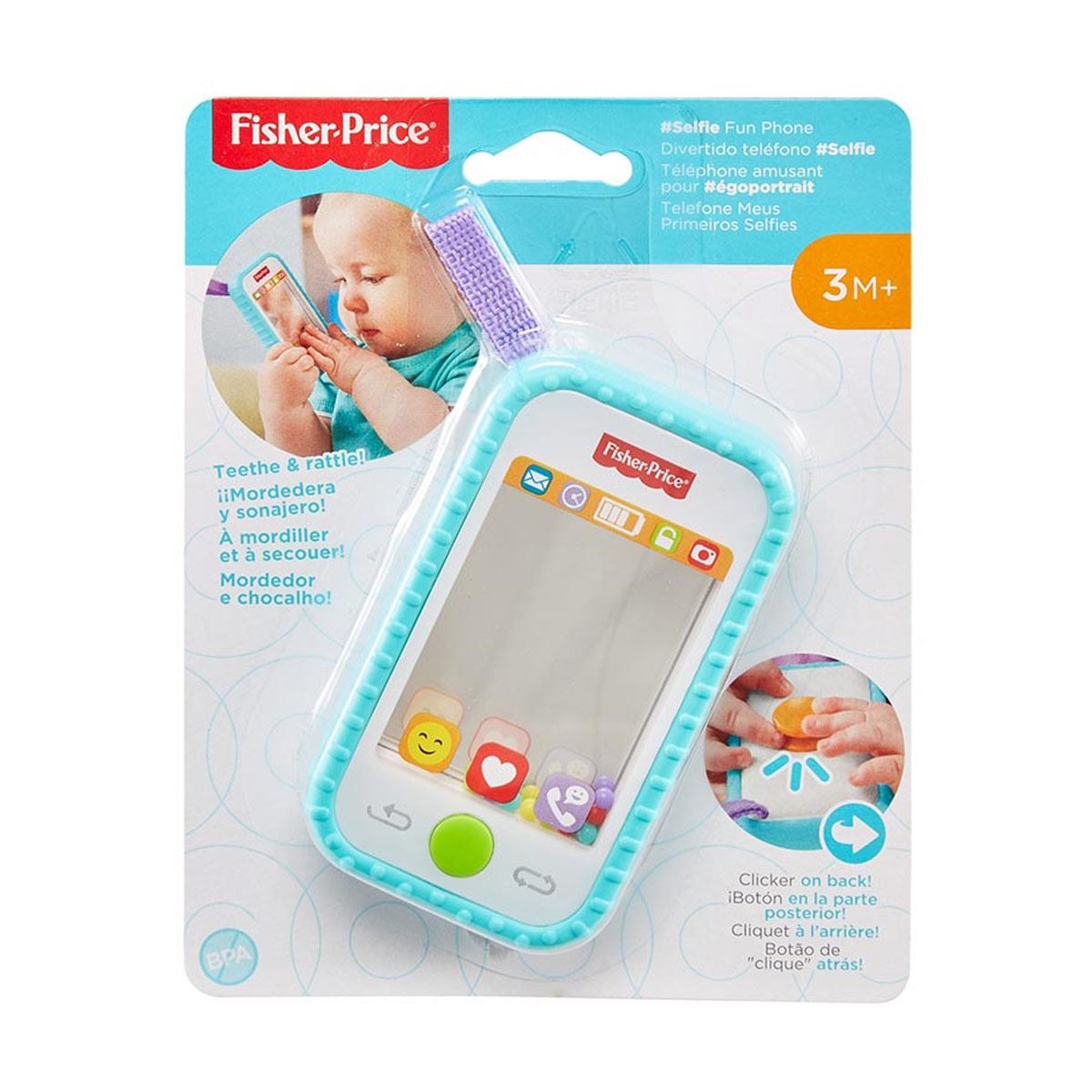 TELEFONO SELFIE FISHER PRICE GJD46