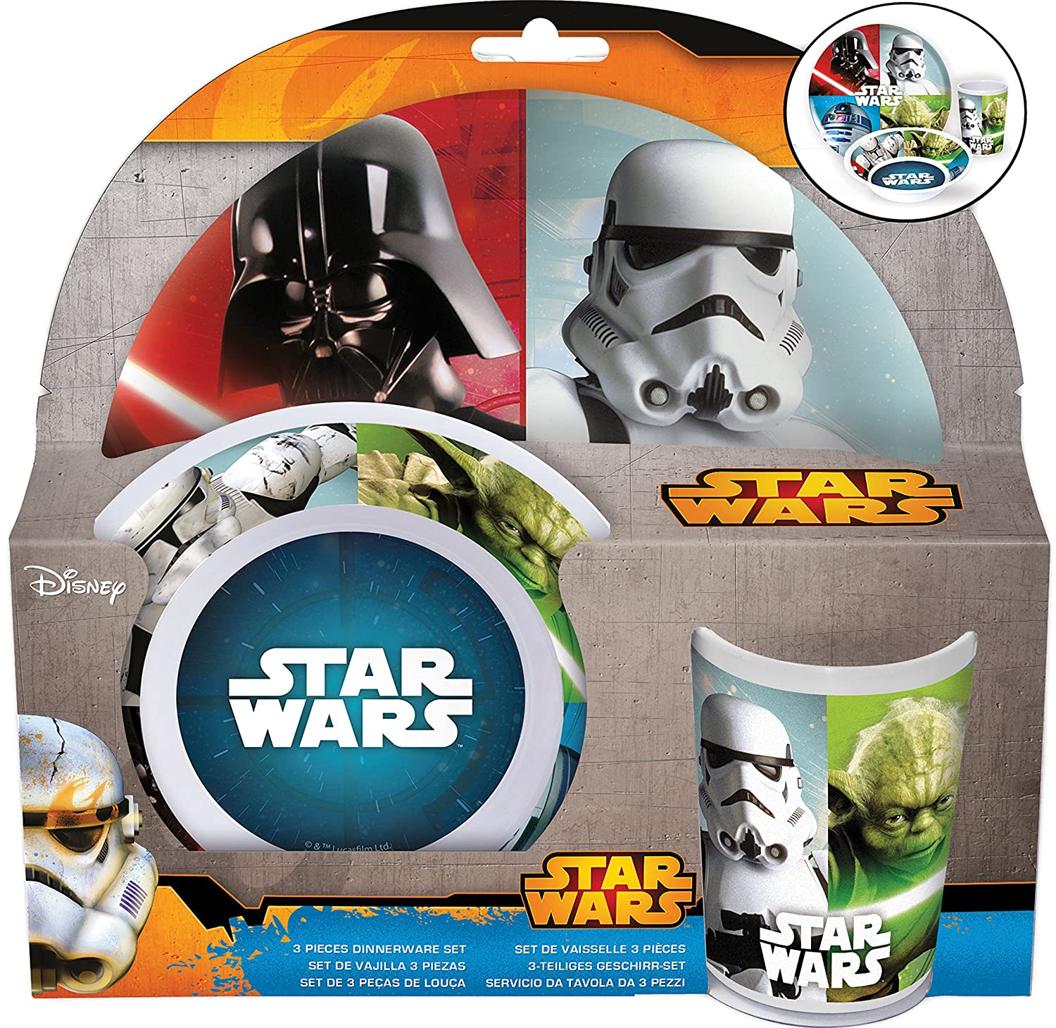 SET PLATO STARWARS 56790