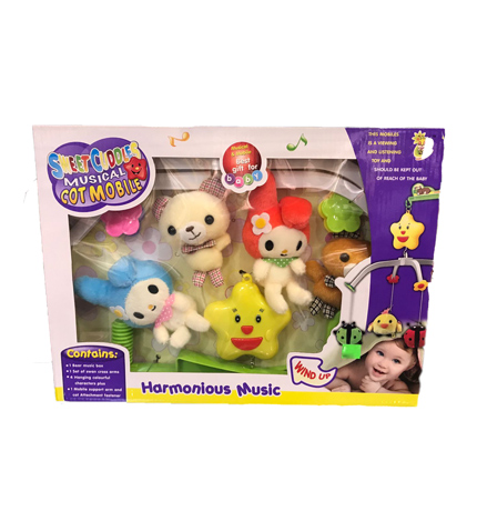 MOVIL MUSICAL DE PELUCHES